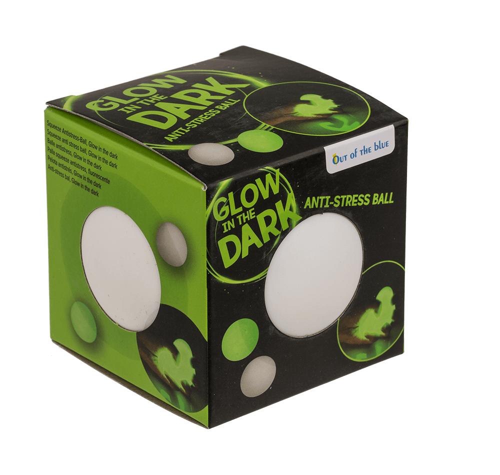 Squeeze anti stress ball, Glow in the dark,