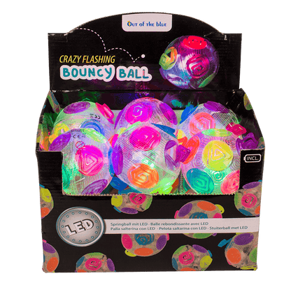 Bouncing ball, Crazy Flashing, Rainbow,
