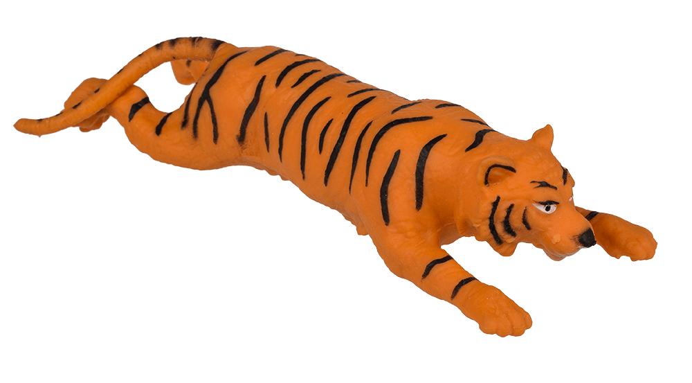 Anti stress ball, Tiger, ca. 4,5 x 19 cm,
