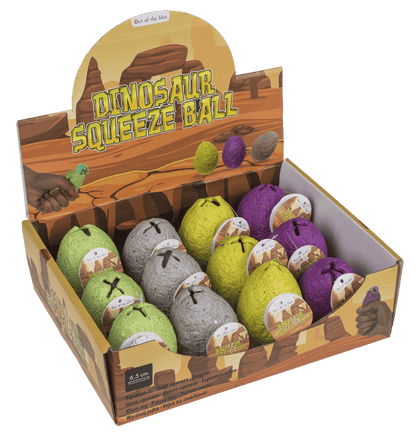 squeeze egg with dinosaur,