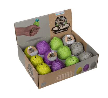 squeeze egg with dinosaur,