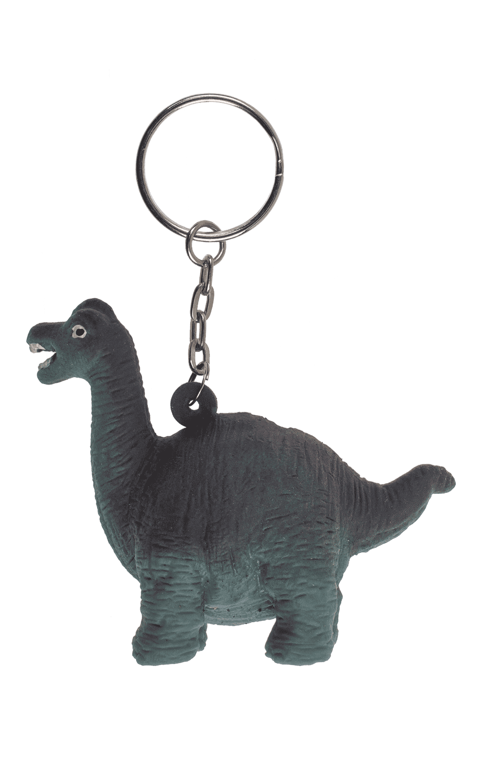 Metal keychain, Squeeze dinosaur,