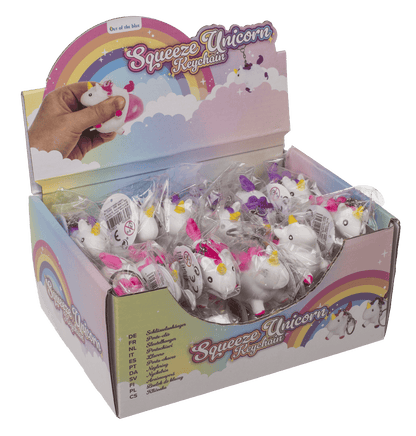 Metal key chain, Squeeze Unicorn II,