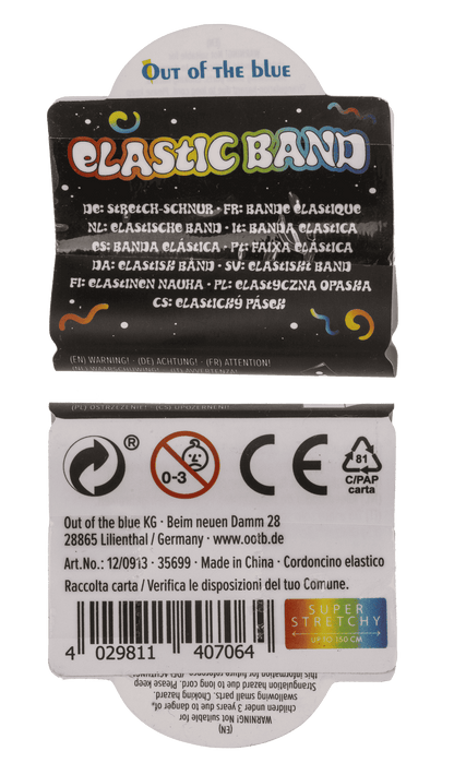 Elastic band, Colours,