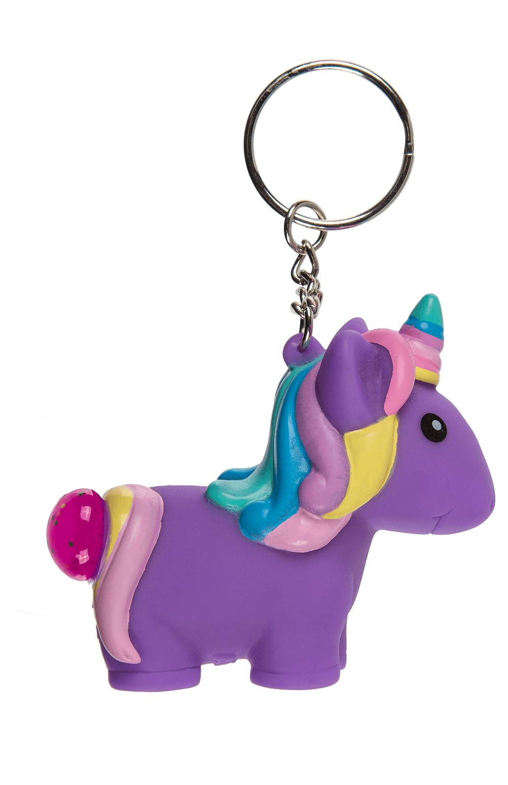 Metal key chain, Squeeze Unicorn I,