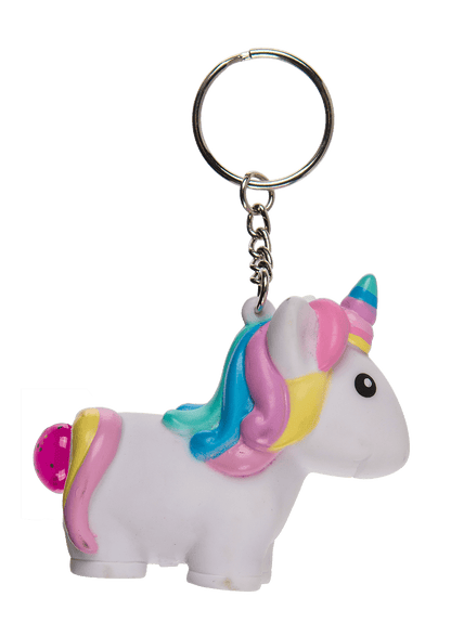 Metal key chain, Squeeze Unicorn I,