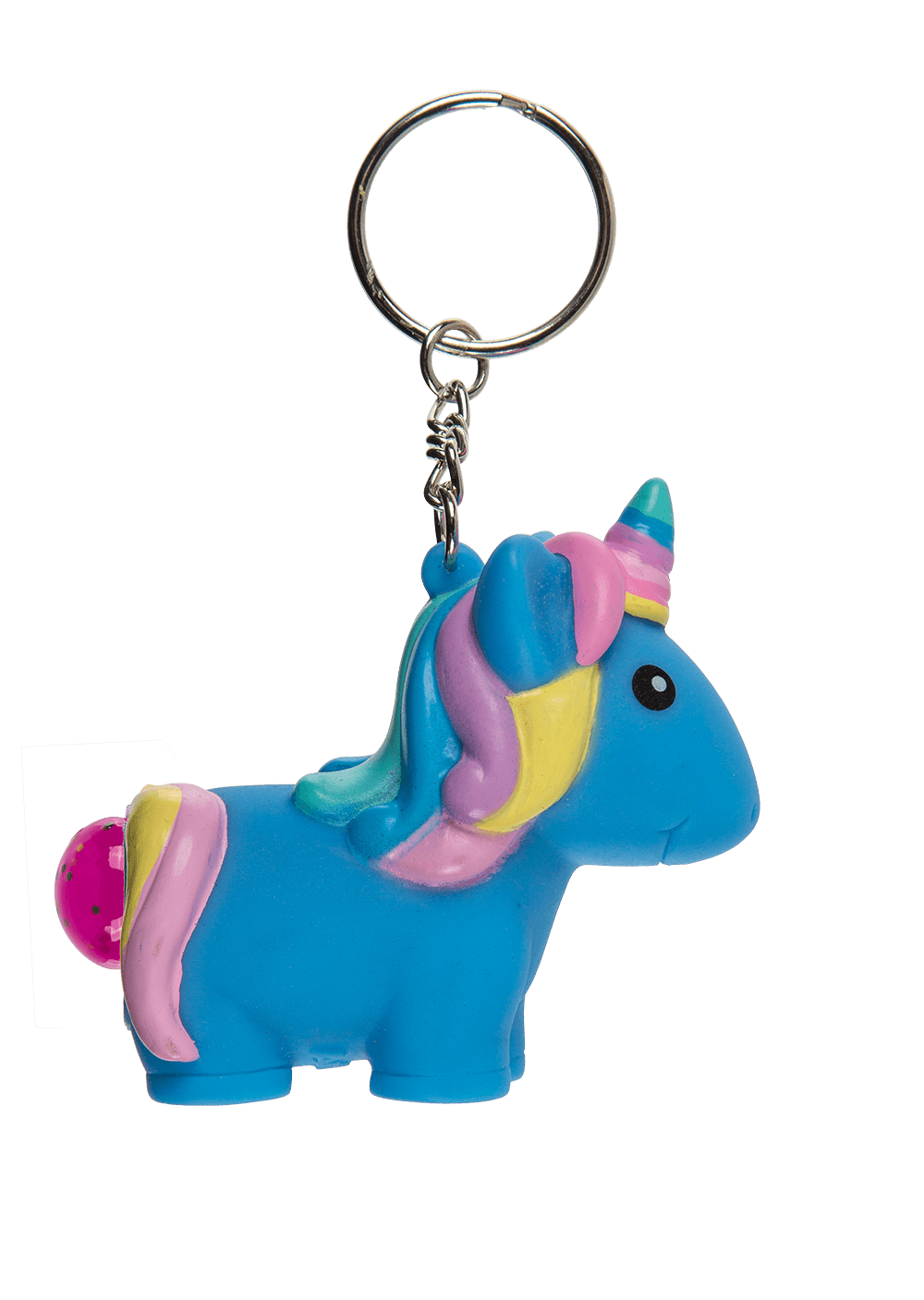 Metal key chain, Squeeze Unicorn I,