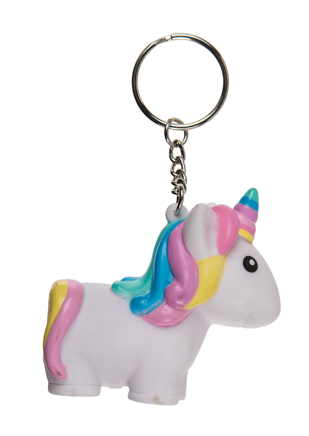 Metal key chain, Squeeze Unicorn I,