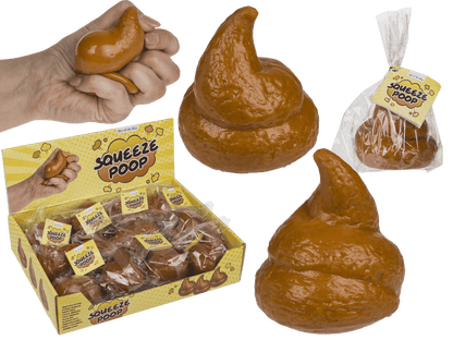 Squeeze poo, ca. 7 x 6 cm,
