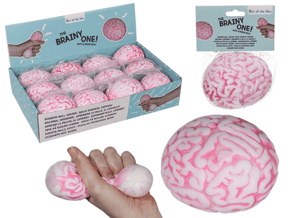 Squeeze ball, Brain,