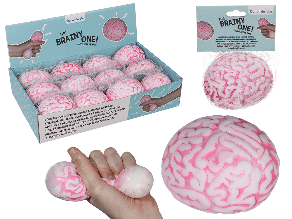 Squeeze ball, Brain,