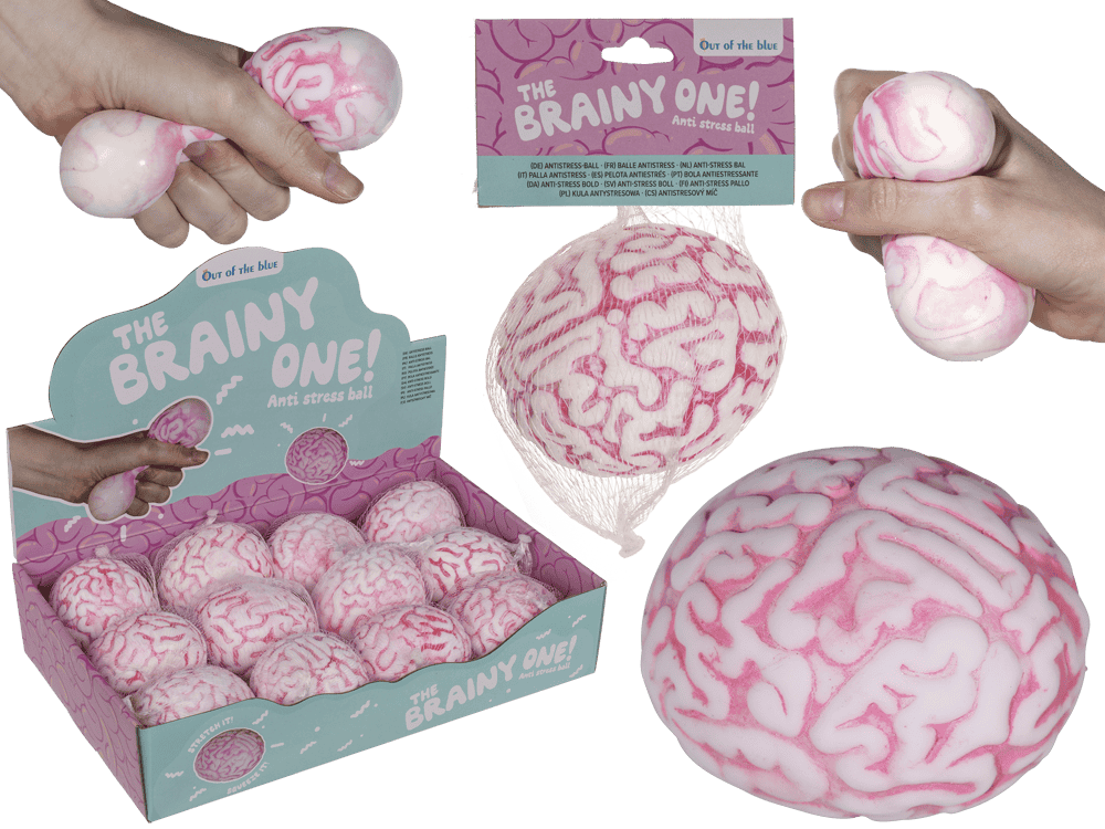 Squeeze ball, Brain,