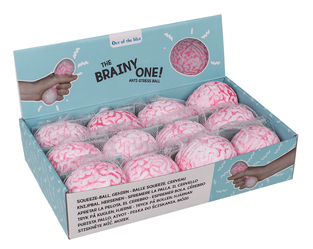 Squeeze ball, Brain,