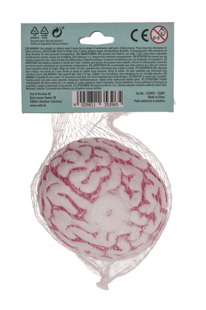 Squeeze ball, Brain,