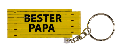 Keychain, Plastic Folding Ruler with wording,