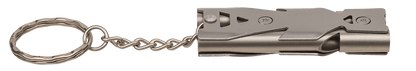 Metal keychain, Emergency Whistle,