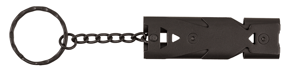 Metal keychain, Emergency Whistle,