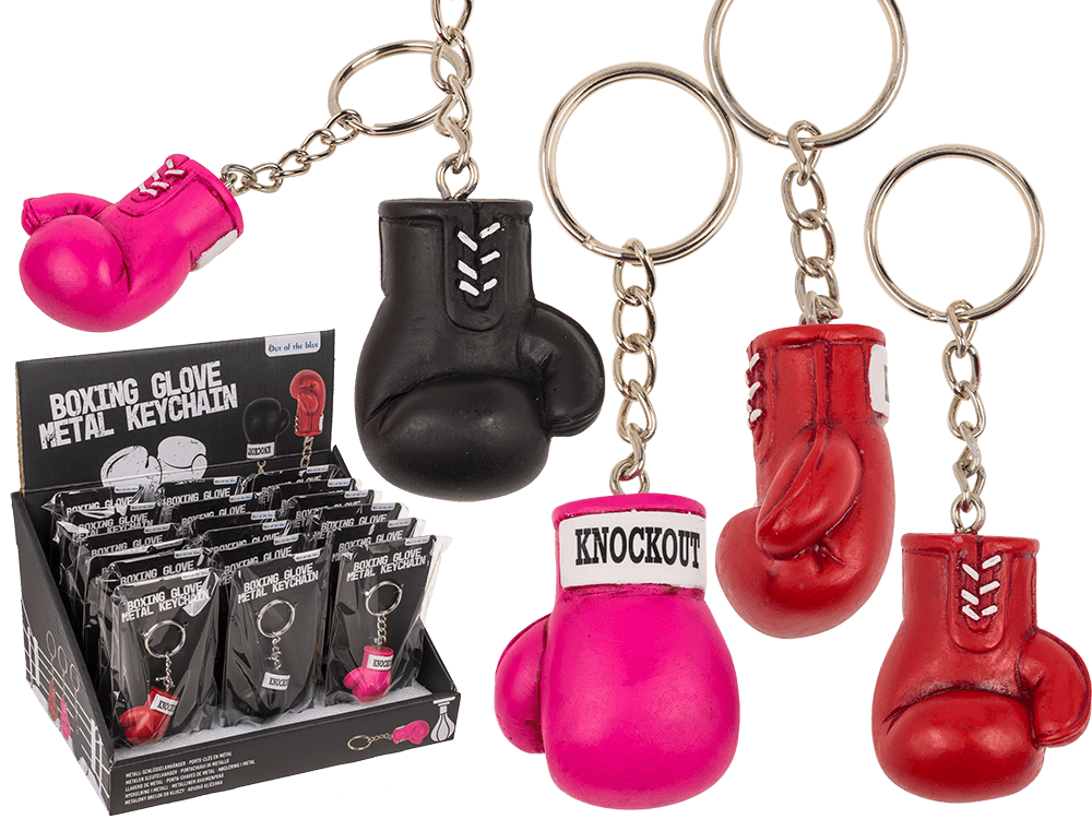 Metal keychain, Boxing Glove,