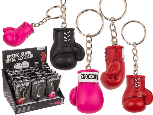 Metal keychain, Boxing Glove,