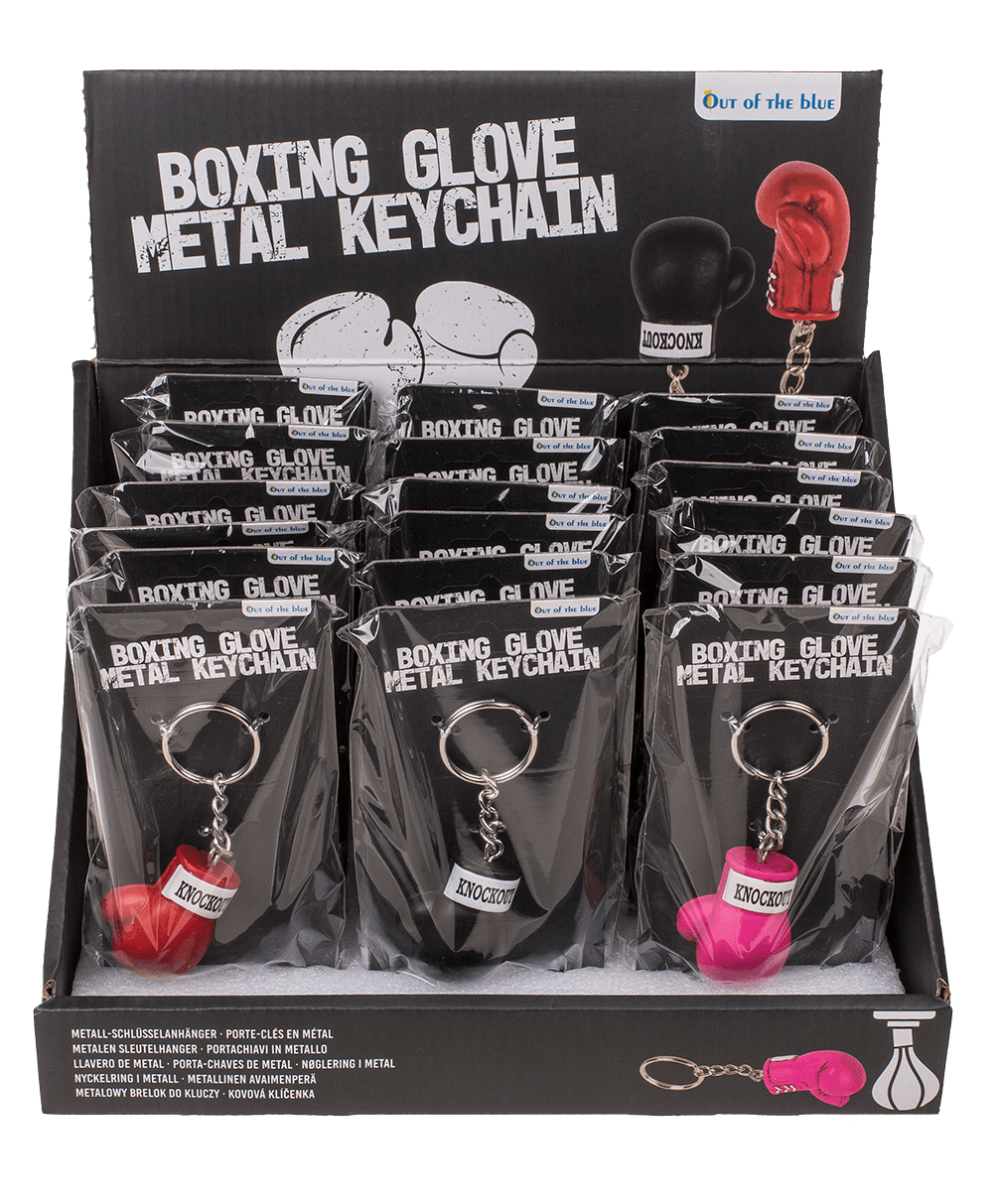 Metal keychain, Boxing Glove,