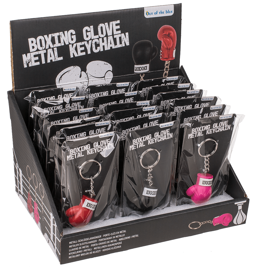 Metal keychain, Boxing Glove,