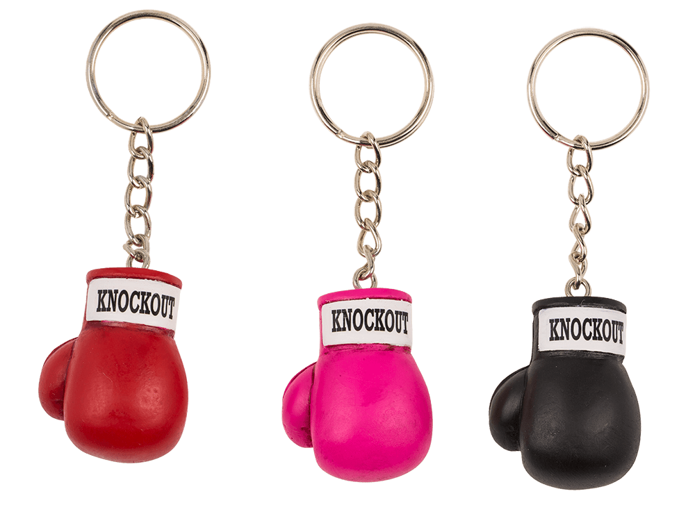 Metal keychain, Boxing Glove,