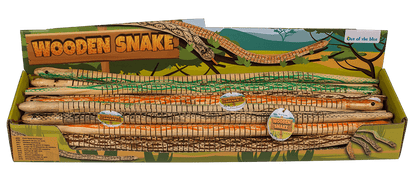 Wooden snake, ca. 50 cm