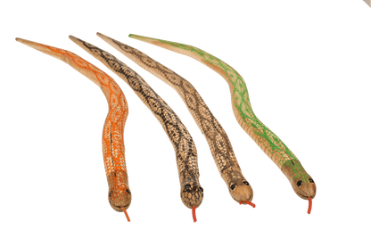 Wooden snake, ca. 50 cm