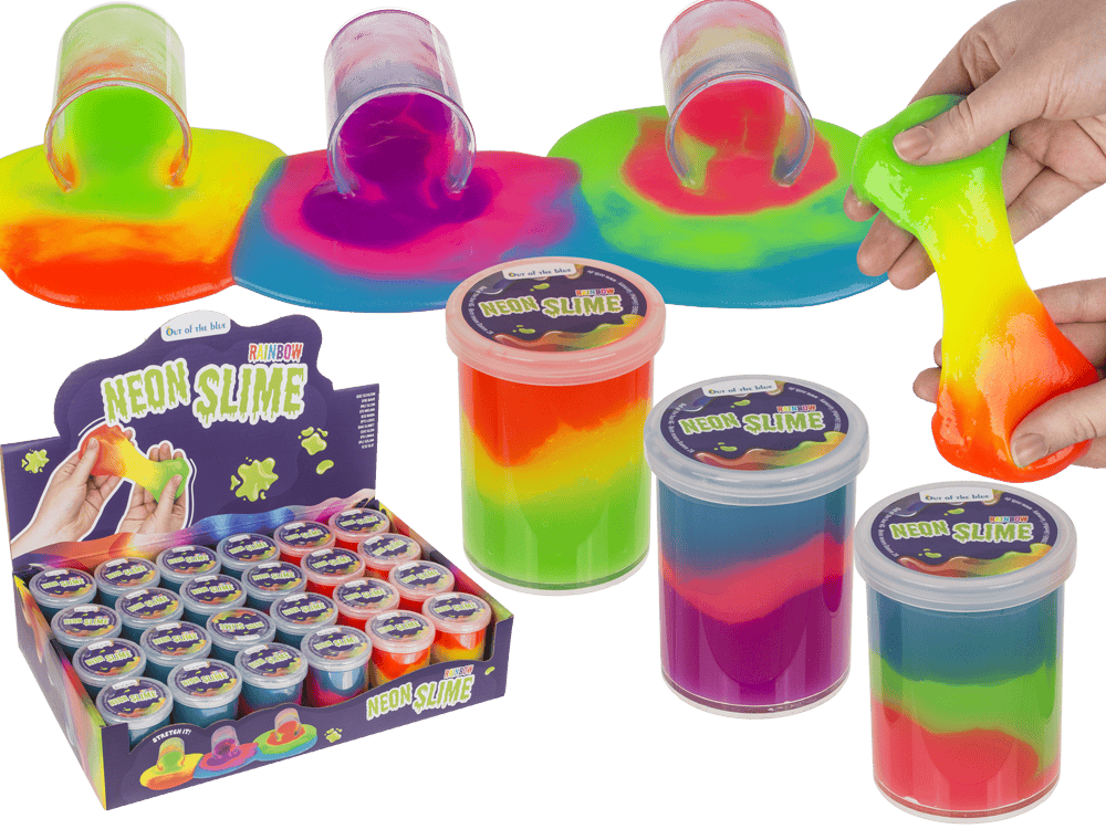 Neon-Slime, Rainbow,