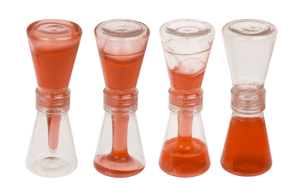 Slime timer,  ca. 120 g.,