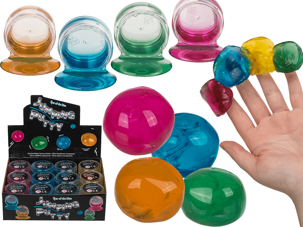 Jumping Putty, Clear,