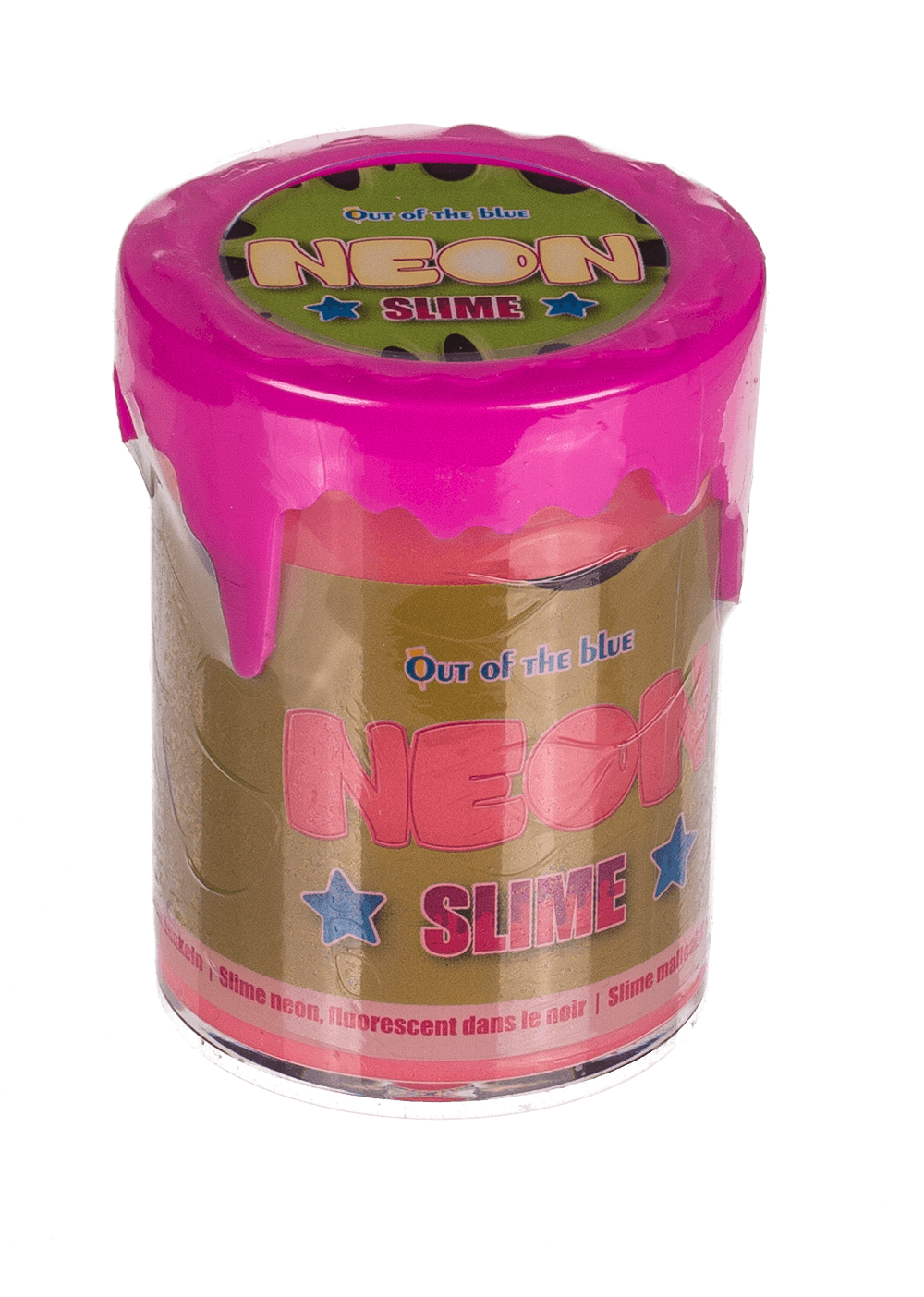 Neon Slime, glows in the dark,