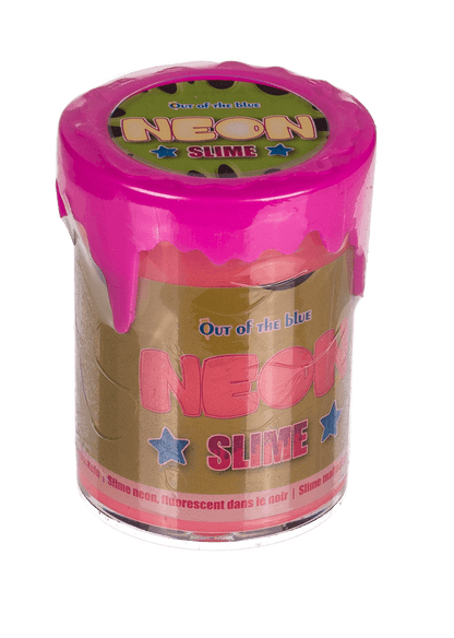 Neon Slime, glows in the dark,