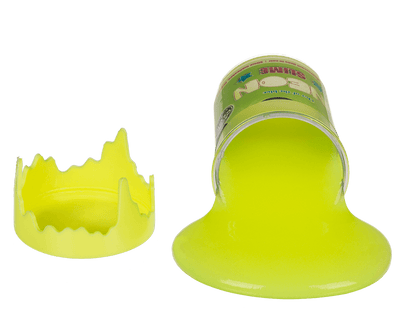 Neon Slime, glows in the dark,