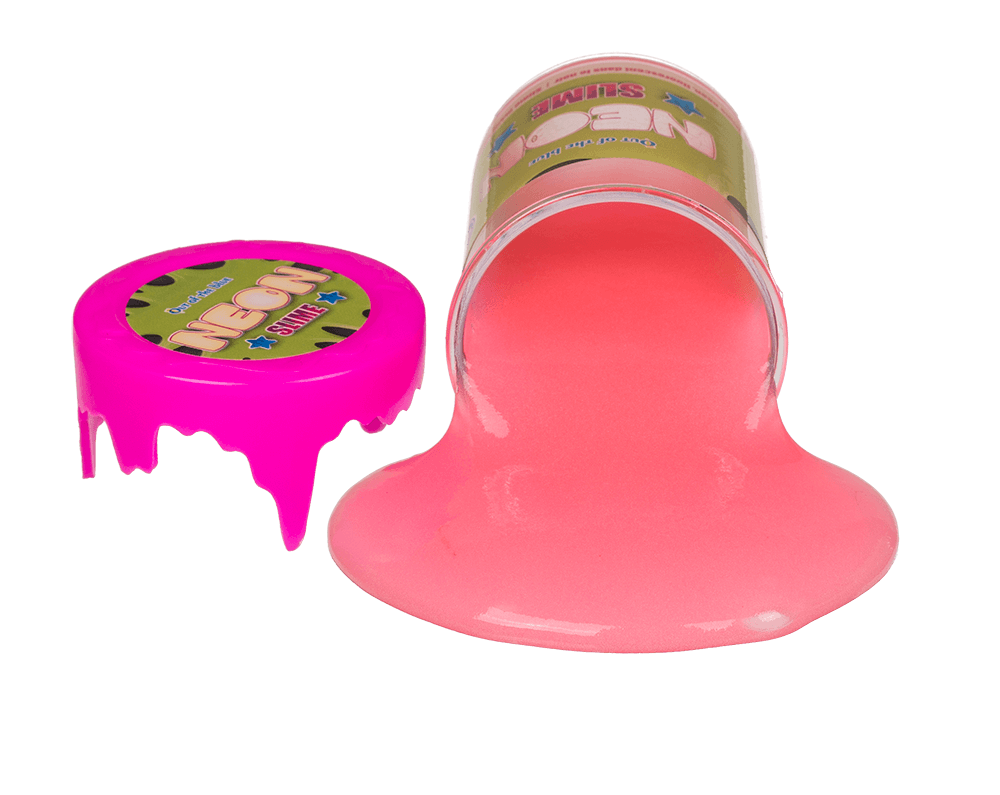 Neon Slime, glows in the dark,