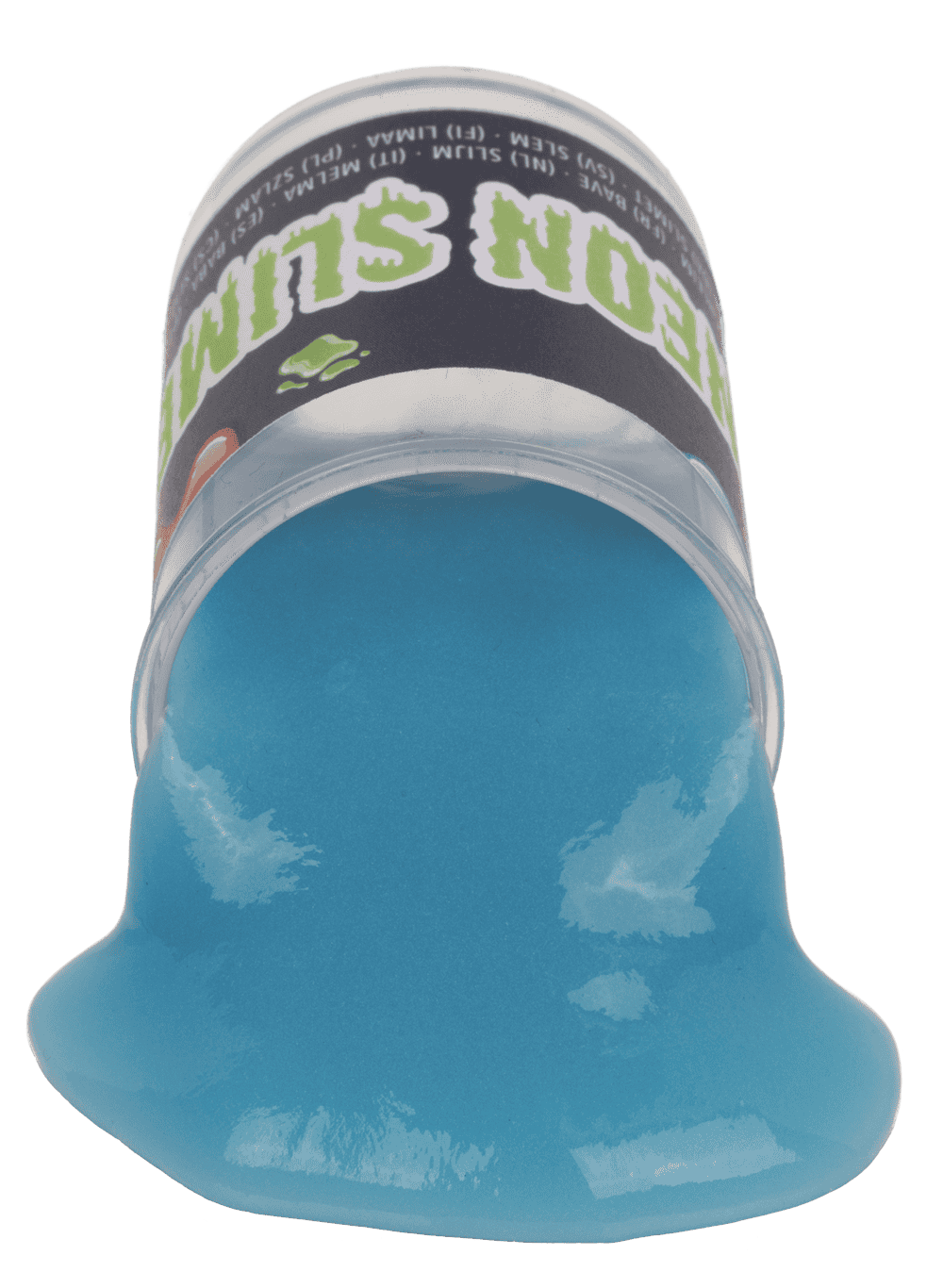 Neon Slime, glows in the dark,