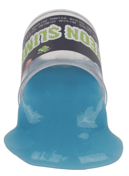 Neon Slime, glows in the dark,