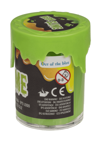 Neon Slime, glows in the dark,