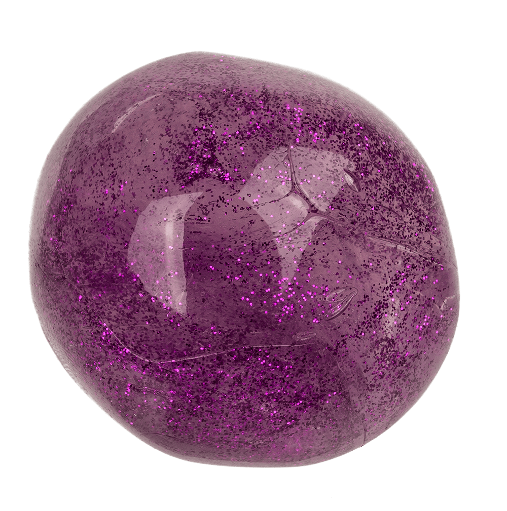 Glitter putty in tin,