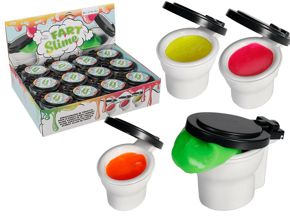 Noisy slime in Toilet,