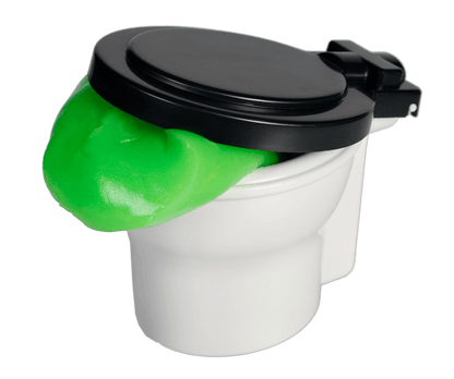 Noisy slime in Toilet,