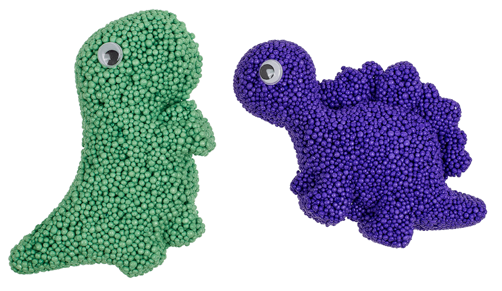 Foam Putty, Dinosaur, approx. 6g,