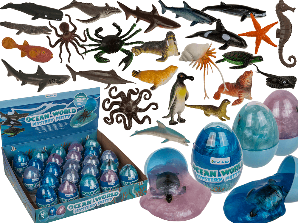 Mystery Putty, Ocean World, approx. 83g putty,