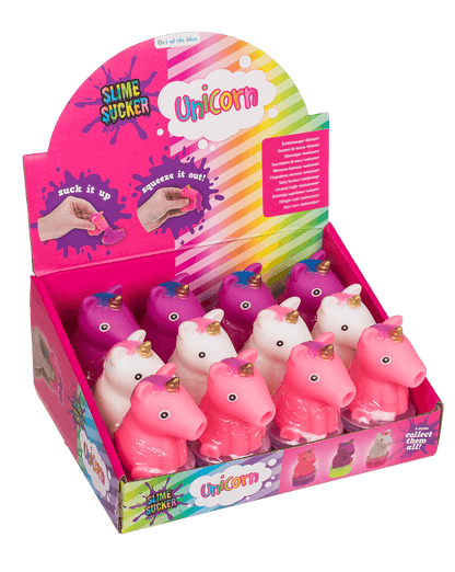 Slime Sucker, Unicorn, approx. 8 x 4 cm,