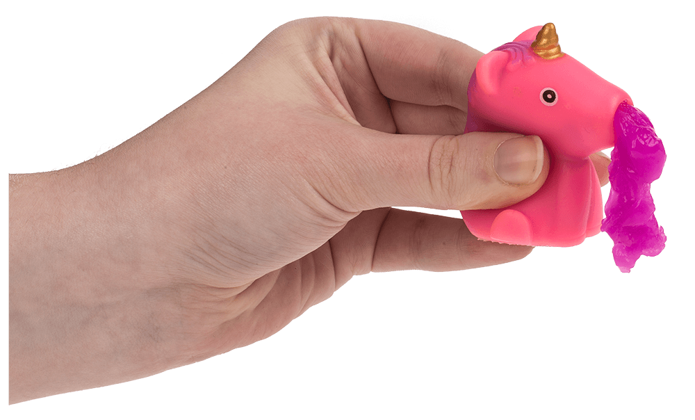 Slime Sucker, Unicorn, approx. 8 x 4 cm,