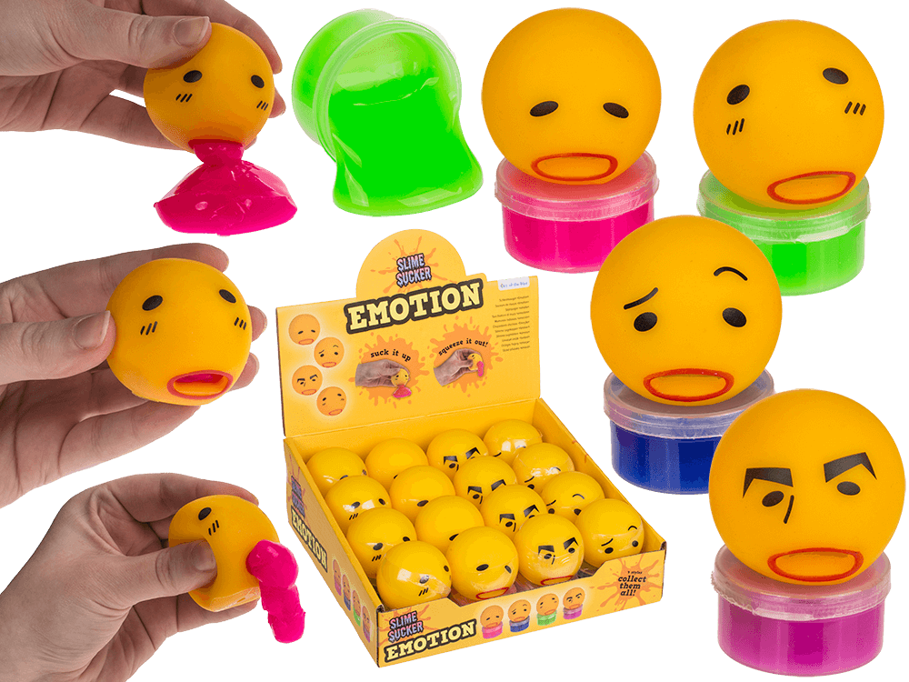 Slime Sucker, Emotion, approx. 4,5 x 4,5 cm,