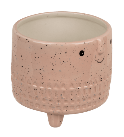 Decoration pot, face,