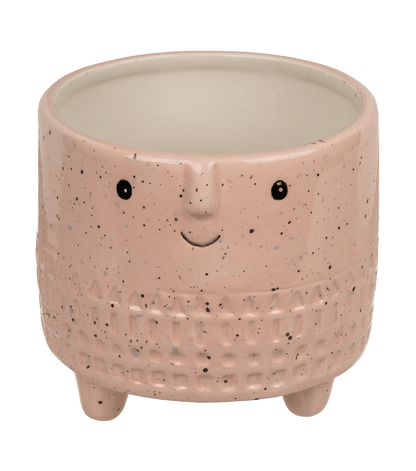 Decoration pot, face,