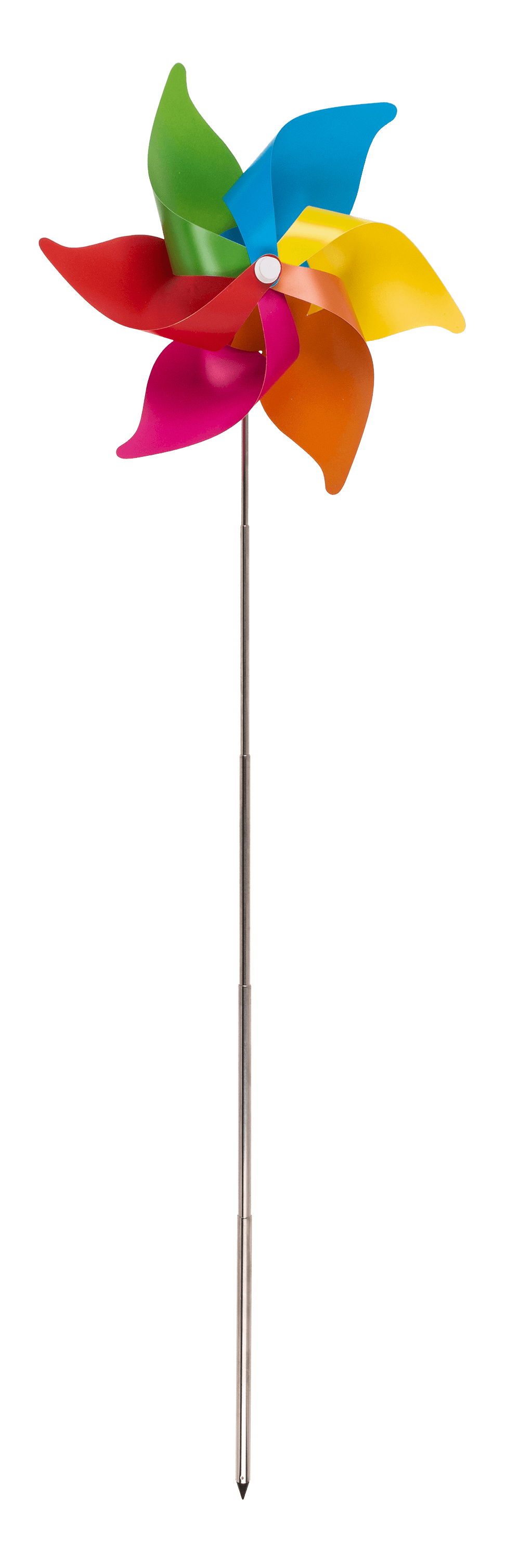 Multicoloured windmilll ca. 27 cm,