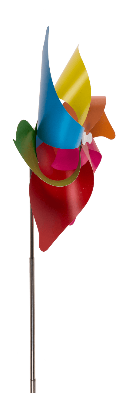Multicoloured windmilll ca. 27 cm,